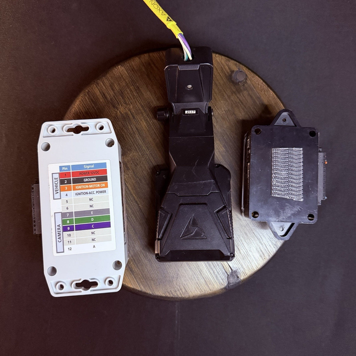 Axon Body 2 Camera Dash Cam Set Power, Mount, Signal AX1001 - Online - For Parts