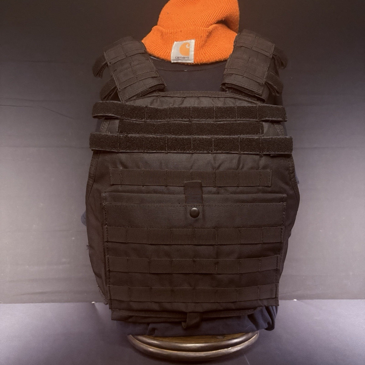 Protech Plate Carrier Vest 10"X 12" Size: Adjustable Black MOLLE