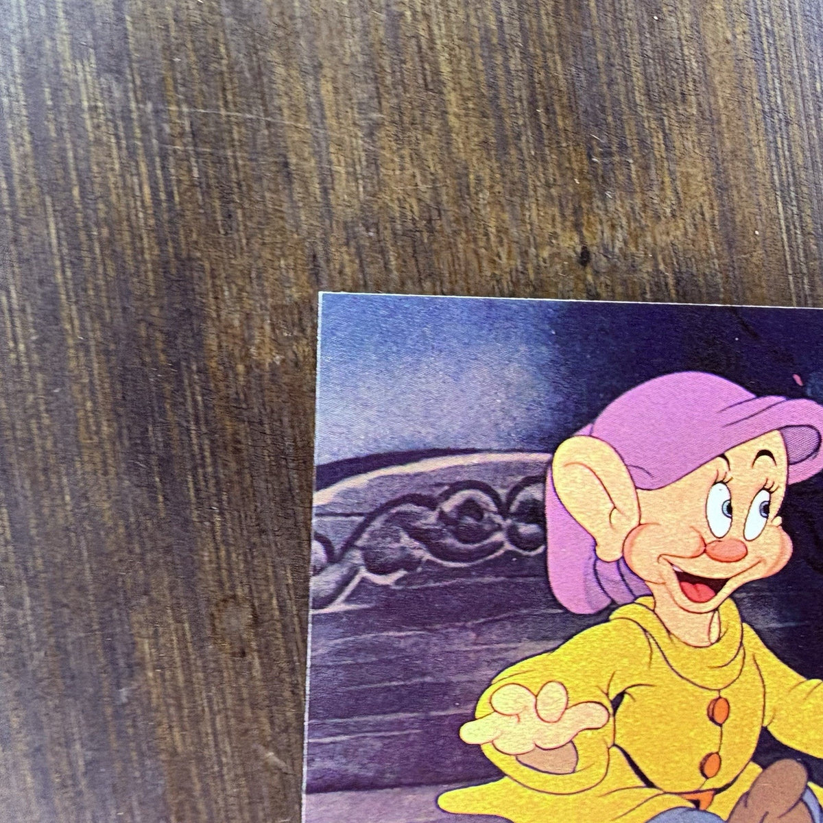 1994 SkyBox Disney Snow White "Time For Bed" #44 High Grade Trading Card