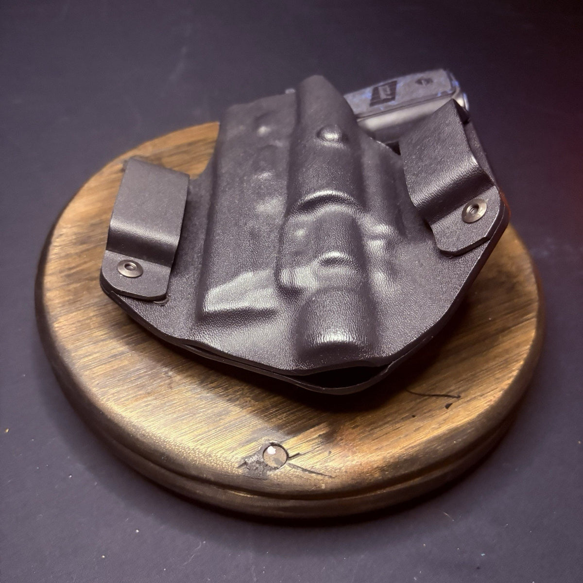 Sig Sauer P228 + Light Holster Kydex Black Double Belt Loop