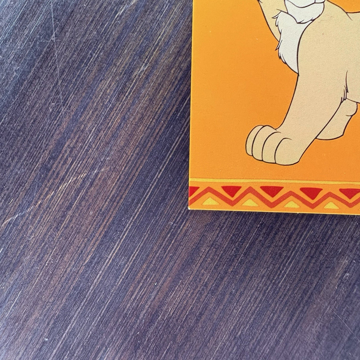 1994 SkyBox Disney's The Lion King: Nala Coloring Card High Grade, See Photos