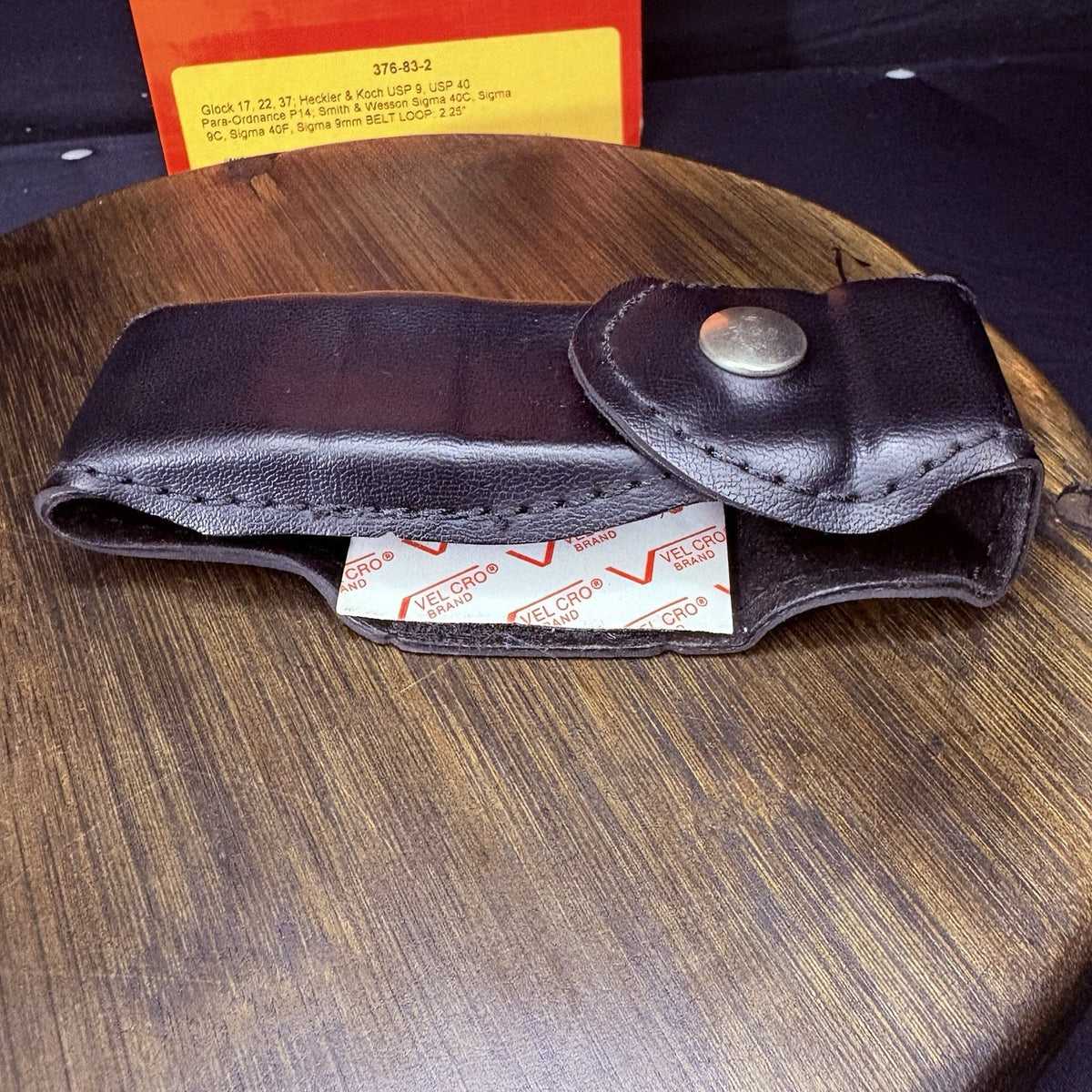 Safariland GLOCK Magazine Pouch Single Glock 9mm .40 .45 Leather Carrier 376-83