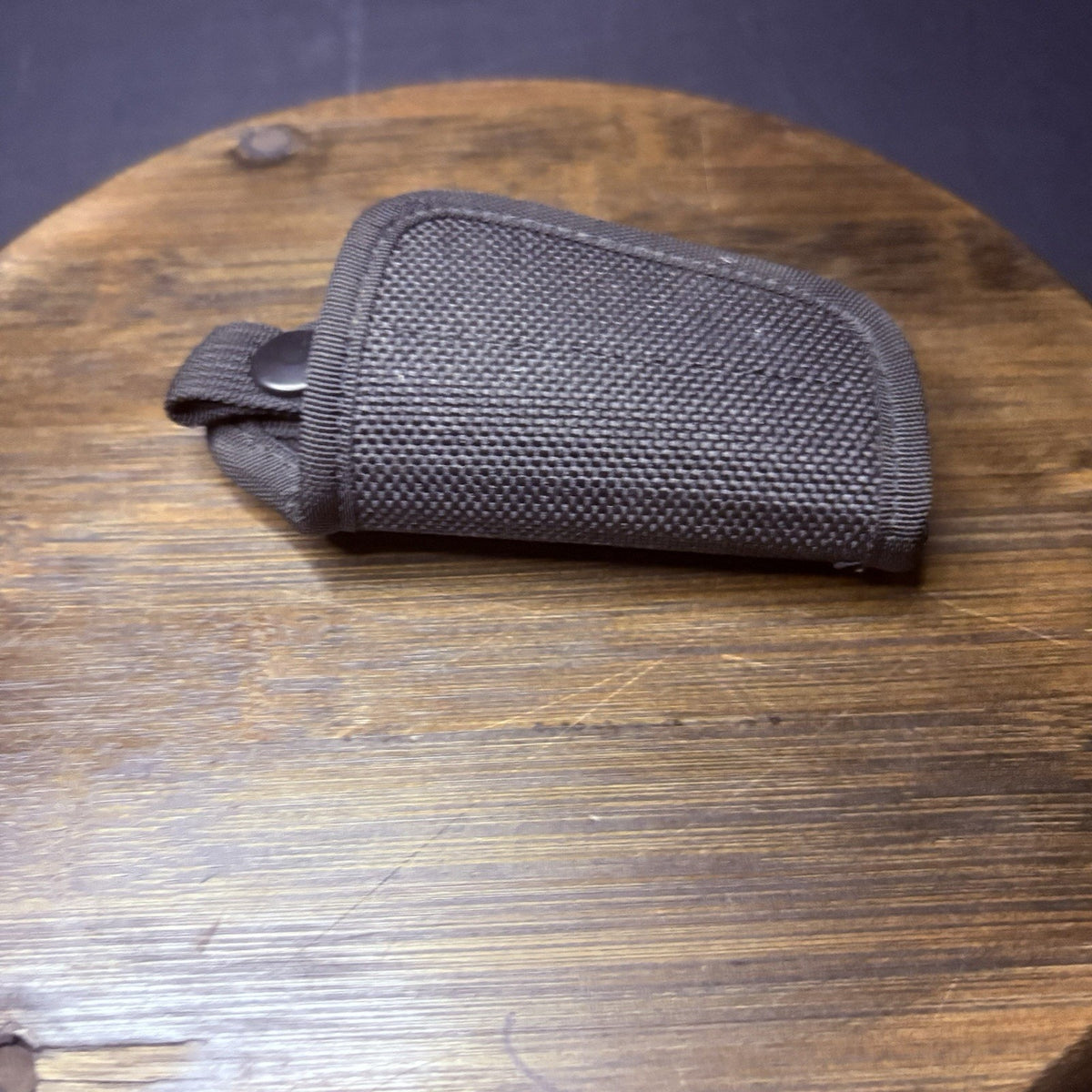 Bianchi Key Ring Keeper Pouch AccuMold Elite 7916 Plain Black Nylon