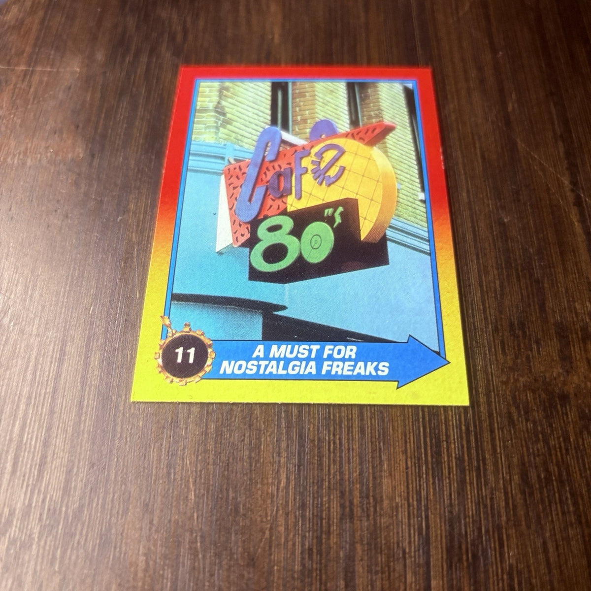 Back To The Future 2 1989 Topps #11 "A Must For Nostalgia Freaks" High Grade