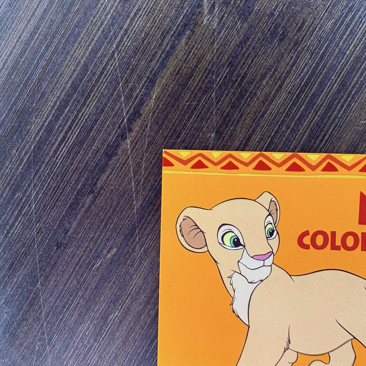 1994 SkyBox Disney's The Lion King: Nala Coloring Card High Grade, See Photos