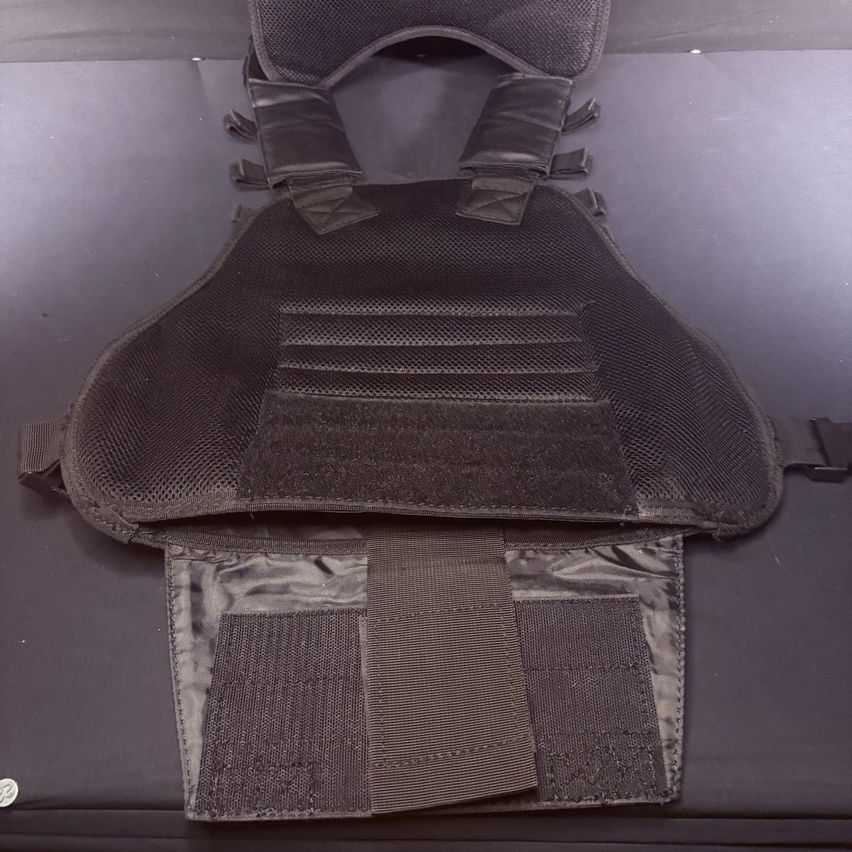 Protech Plate Carrier Vest 10"X 12" Size: Adjustable Black MOLLE