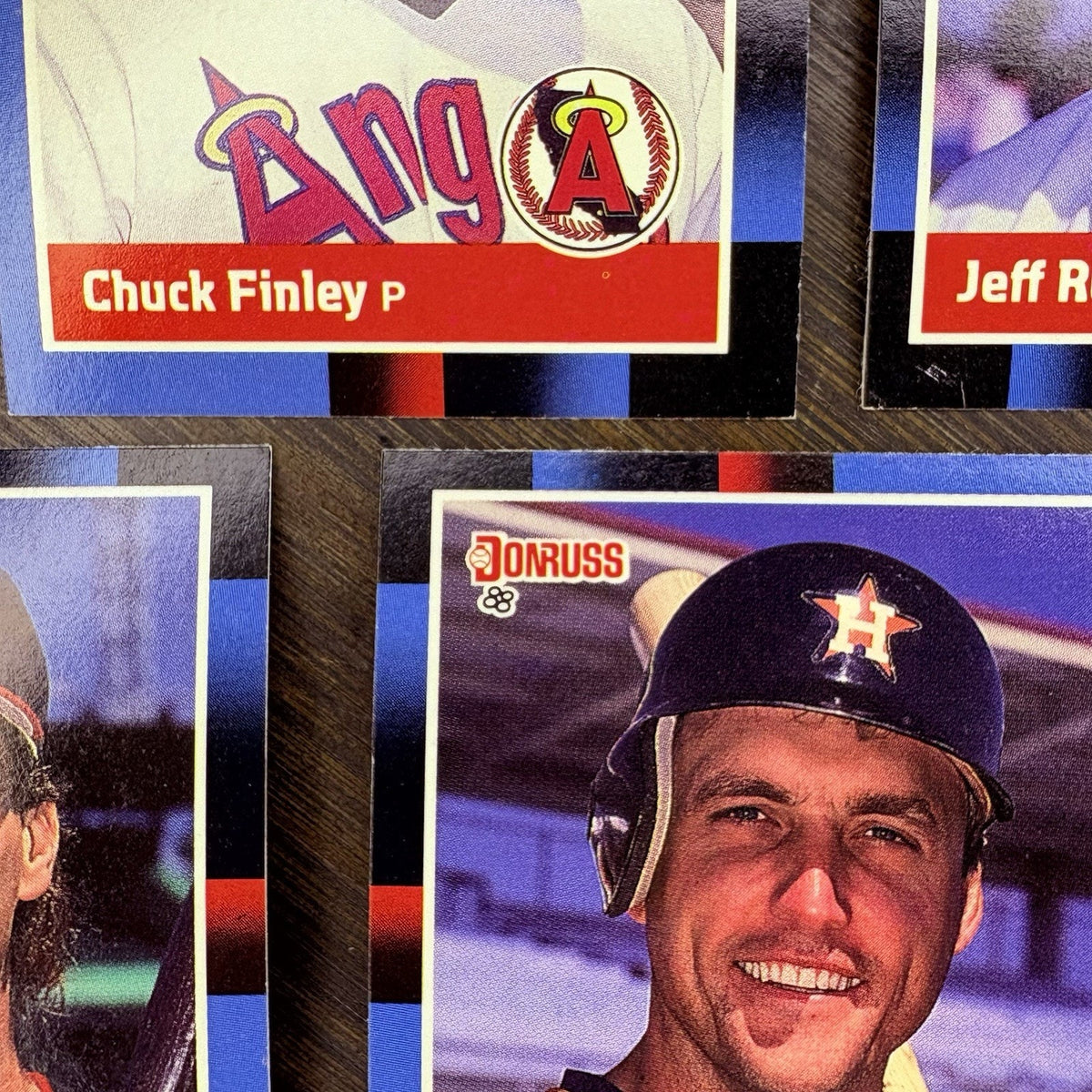 Donruss 1988 High Grade Cards #529, #530, #531, #532, #533 MLB Baseball (Lot 5)