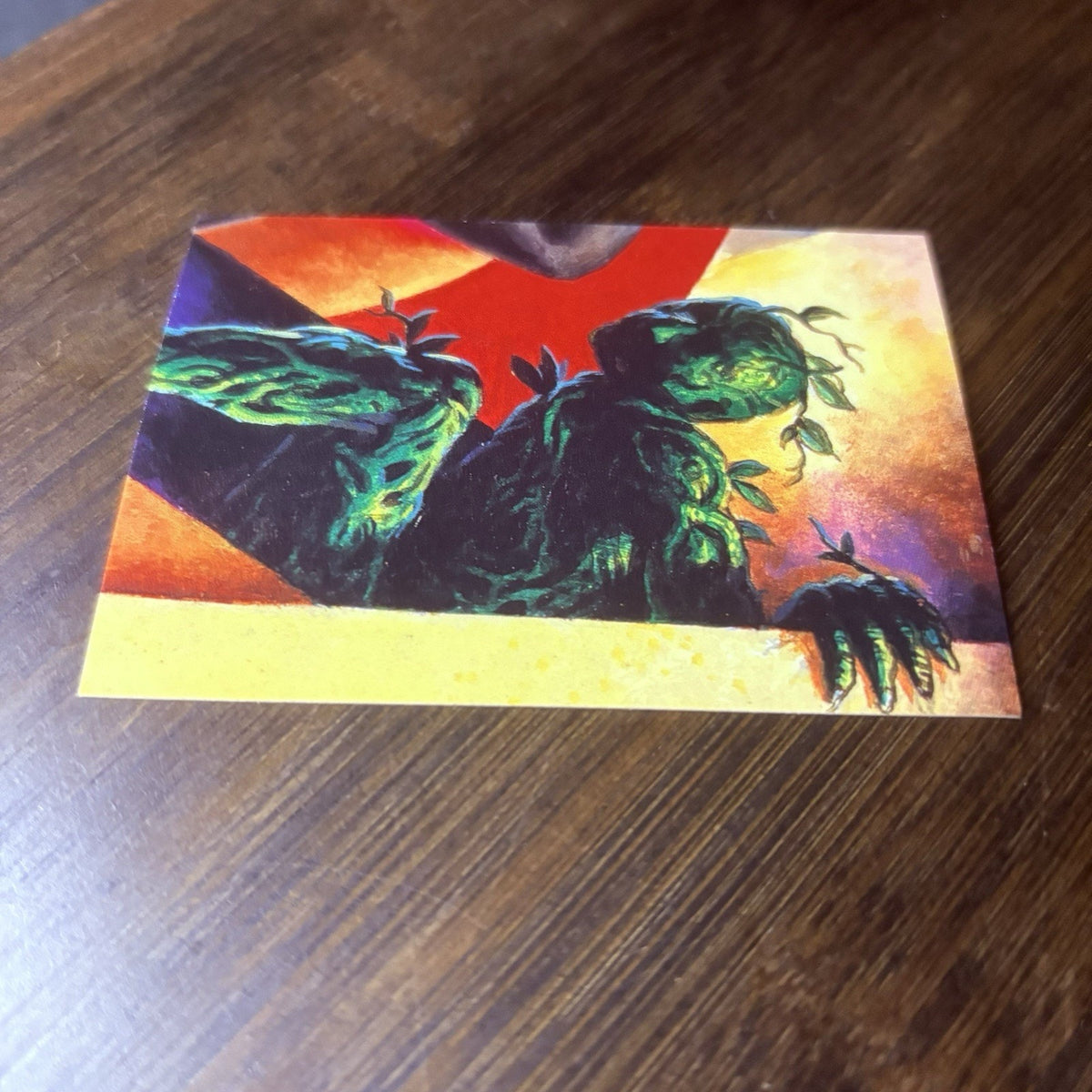 1996 Goosebumps Plant Dad #45 High Grade Topps Trading Card, See Photos