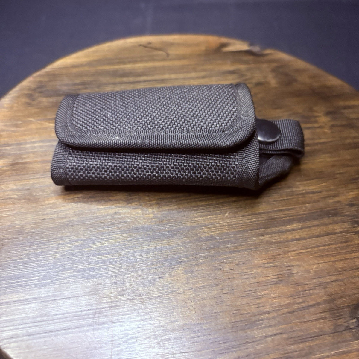 Bianchi Key Ring Keeper Pouch AccuMold Elite 7916 Plain Black Nylon
