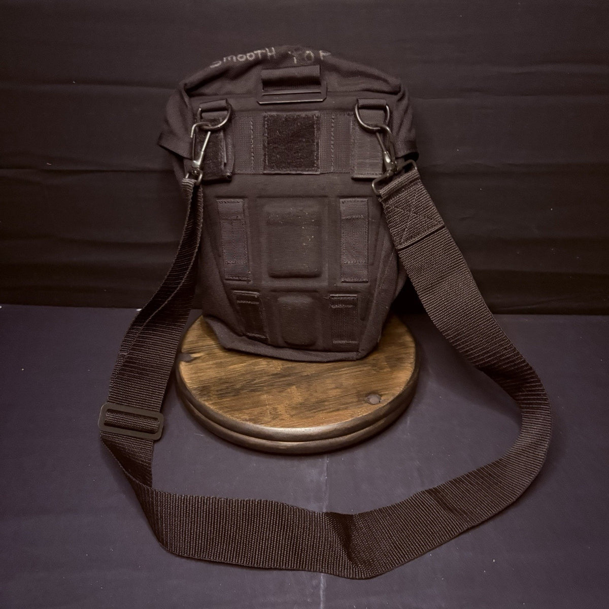 Gas Mask Or Large Utility Pouch EMT Tactical Military Hunting Black Nylon Case