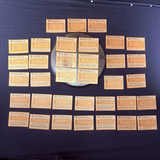 1988 TOPPS High Grade Baseball Card Lot Of 35