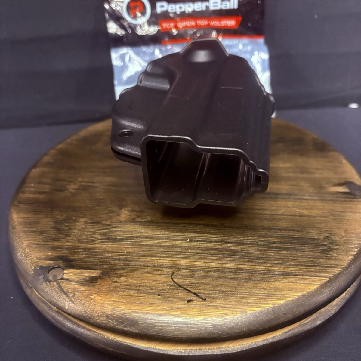 Pepper Ball TCP Holster Swivel Belt Loop Back Open Top Cytac Black