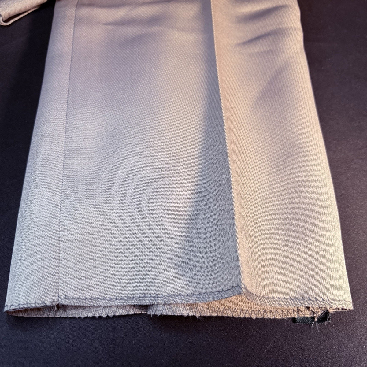 Flying Cross Striped Trouser Pants Size 52" Navajo Beige With Green Stripe