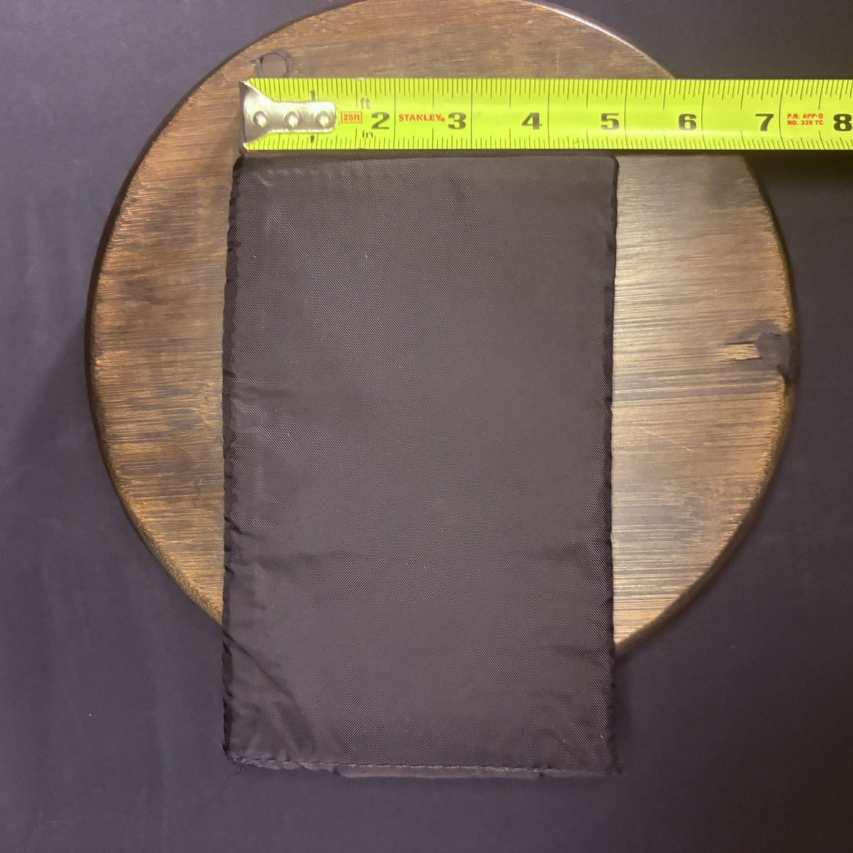 Thick Double Trauma Plate 5"x8" Soft Black Impact Panel Body Armor Soft Pad