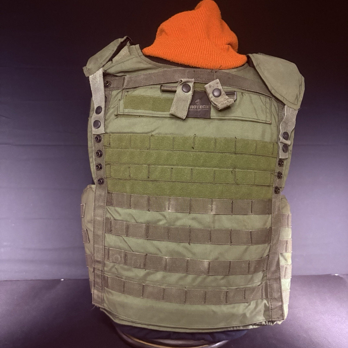Protech 3A Tactical Carrier Size XL Vest Overlap Chest IIIA Shoulder Armor