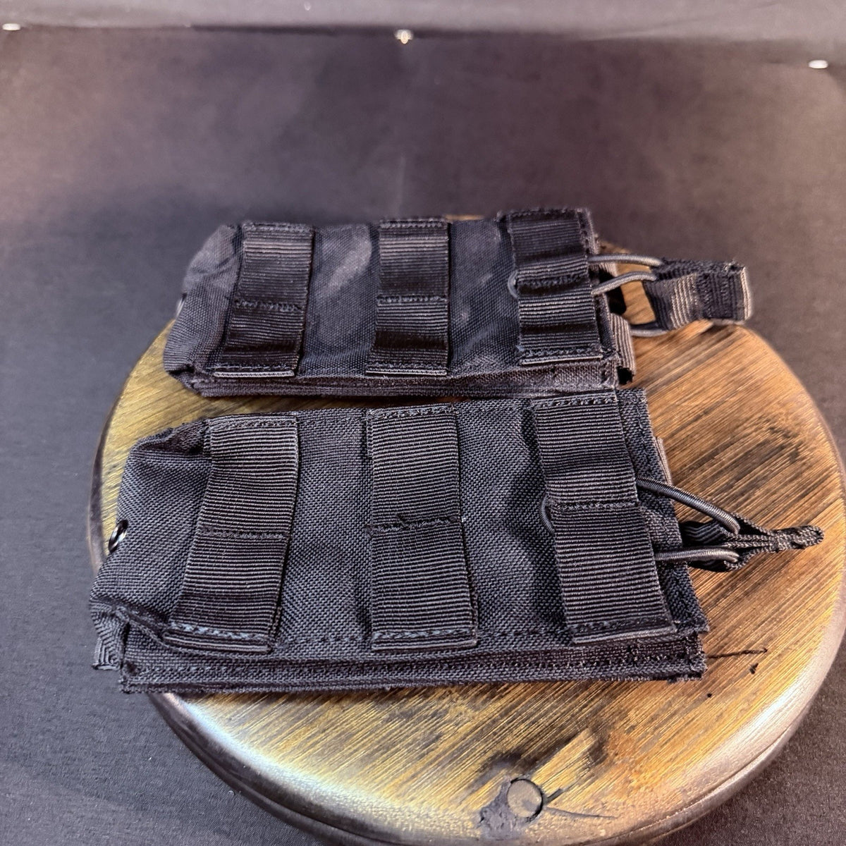 USA Made M4 Single Magazine Pouch MOLLE Black Nylon Lot Of 2
