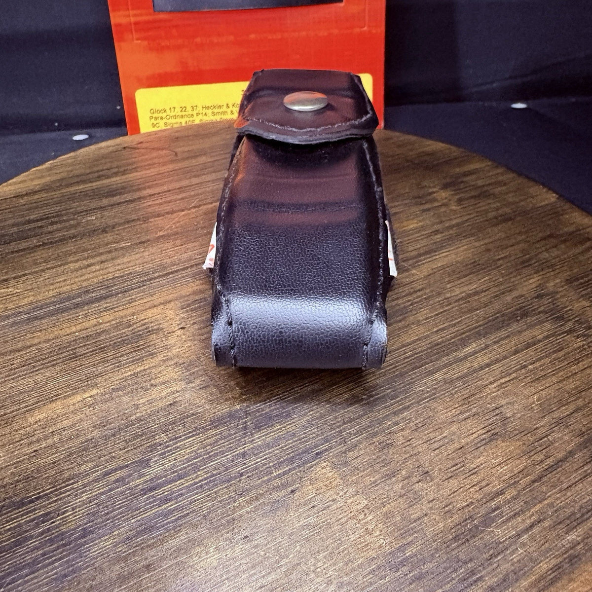 Safariland GLOCK Magazine Pouch Single Glock 9mm .40 .45 Leather Carrier 376-83