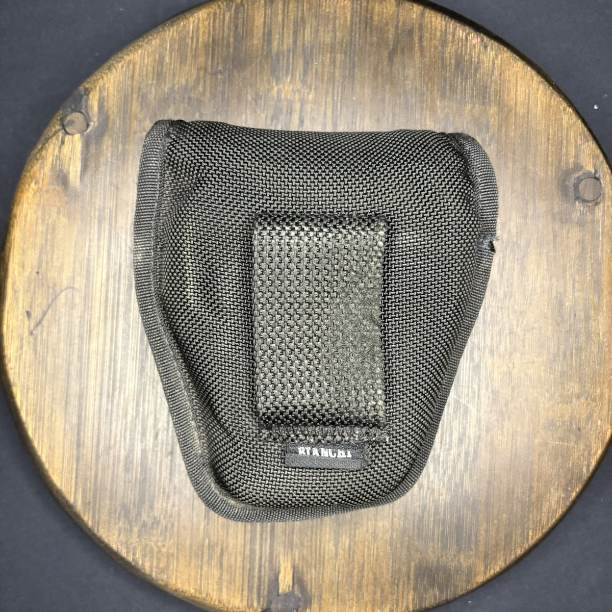 Bianchi 7317 Double Handcuff Case Pouch Black Nylon