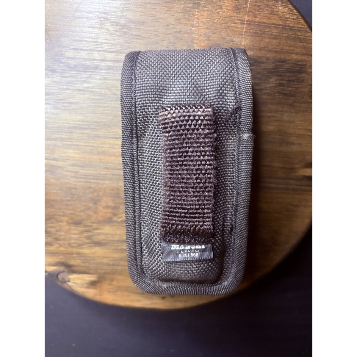Bianchi Mace/Pepper Spray Holder 7307 Series AccuMold Small Black Hidden Snap