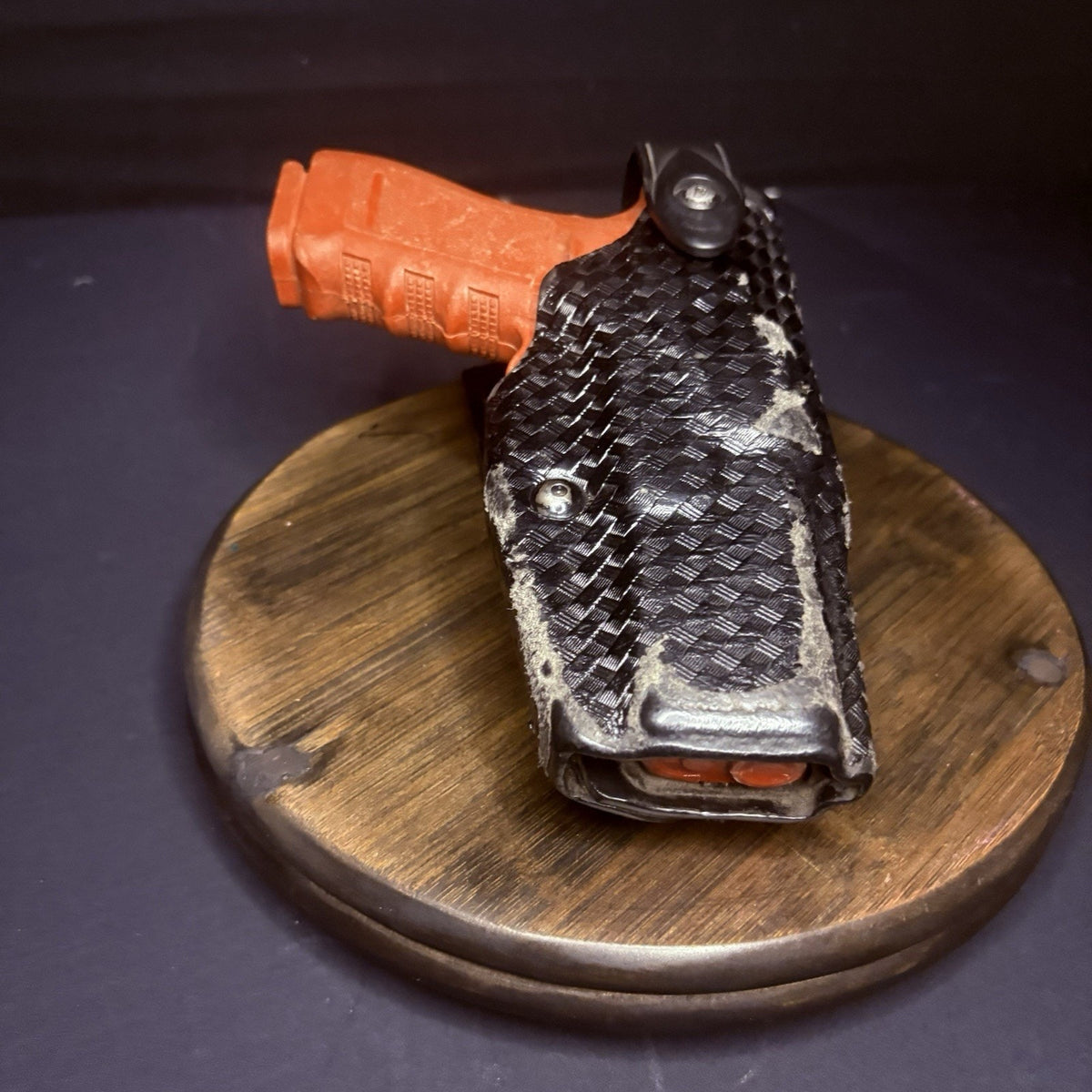 Safariland Glock 17/22 Duty Holster Right Hand Basketweave Locking Latch 6365-83
