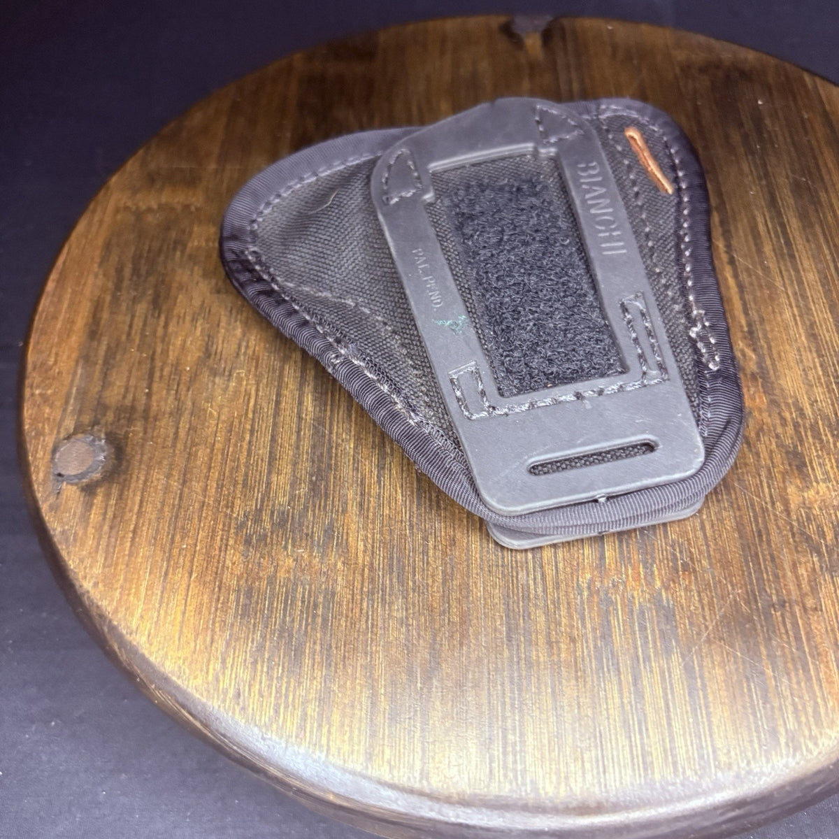 Bianchi Holster Size Small Revolver With Rubber Belt Loop, Ambidextrous