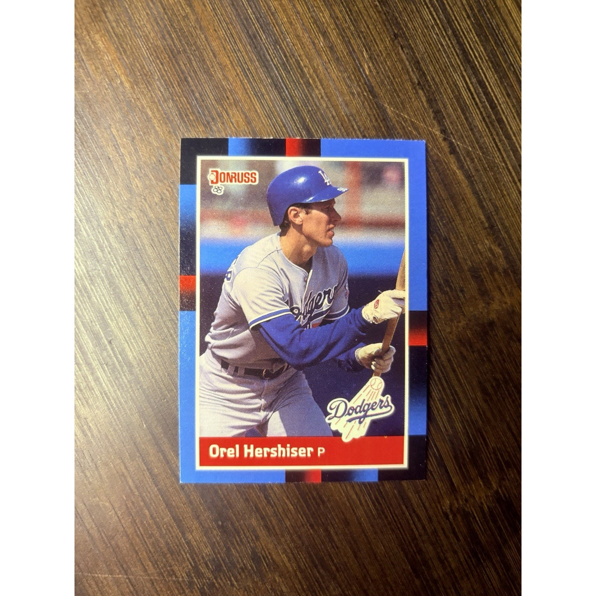 Orel Hershiser Pitcher Los Angeles Dodgers Donruss 1988 Card #94