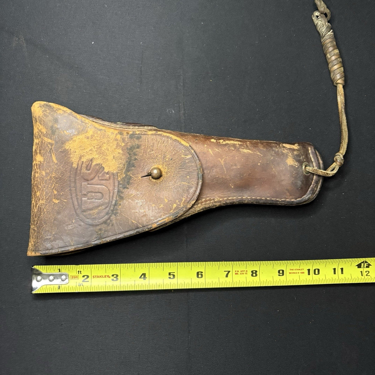 Boyt M1916 Holster US Military 1911 Marked 1942 Vintage Leather WWII