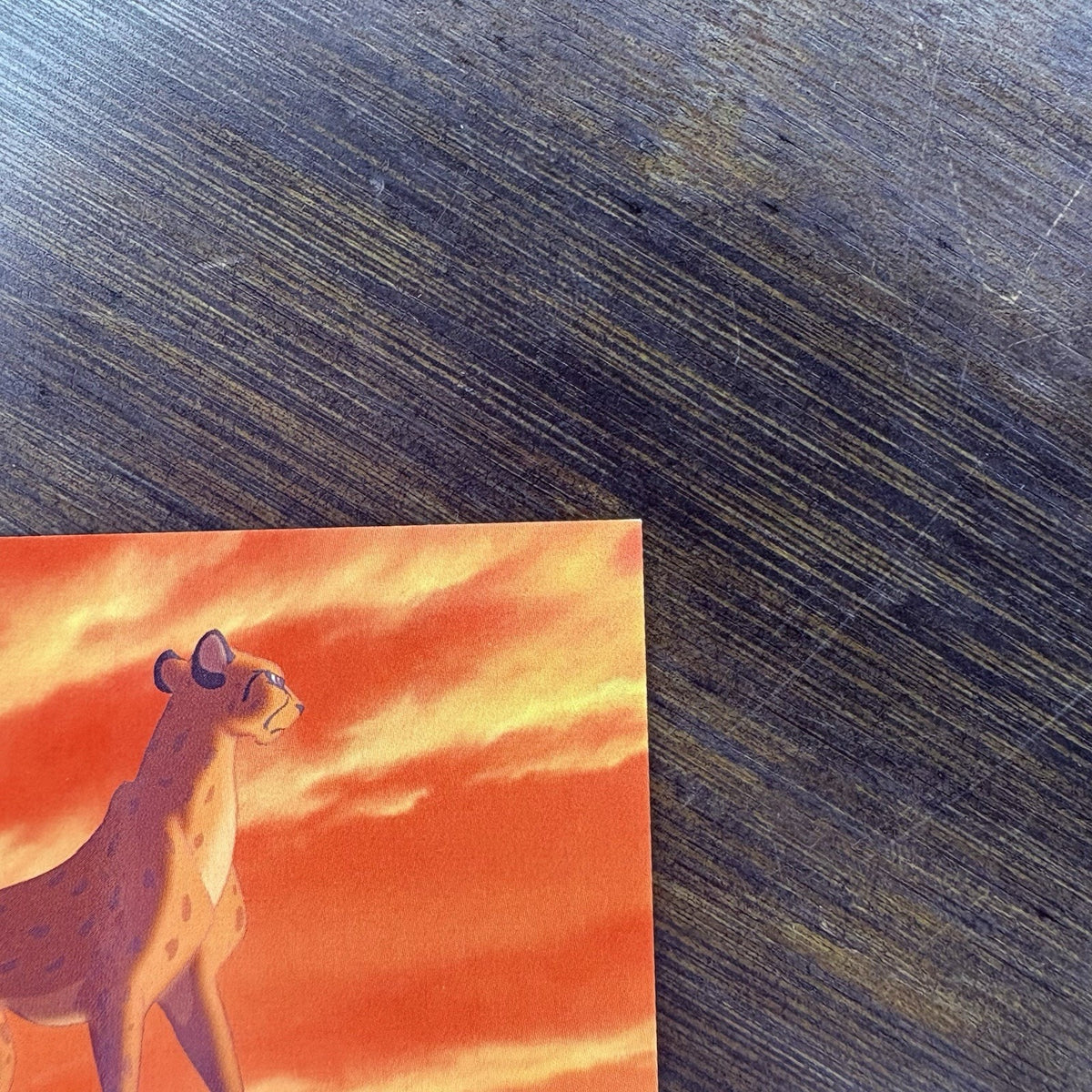 1994 SkyBox The Lion King #02 Series 1 & 2 "Animals And Birds Stir" High Grade