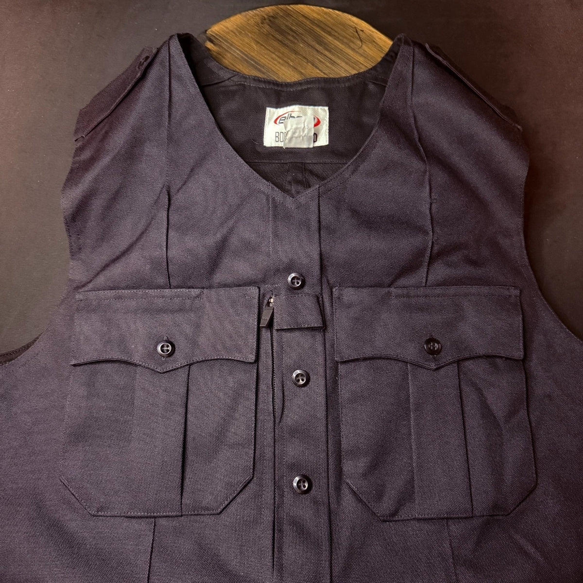 Elbeco Body Shield Tactical Armor Carrier Vest Size Medium Regular Midnight Navy