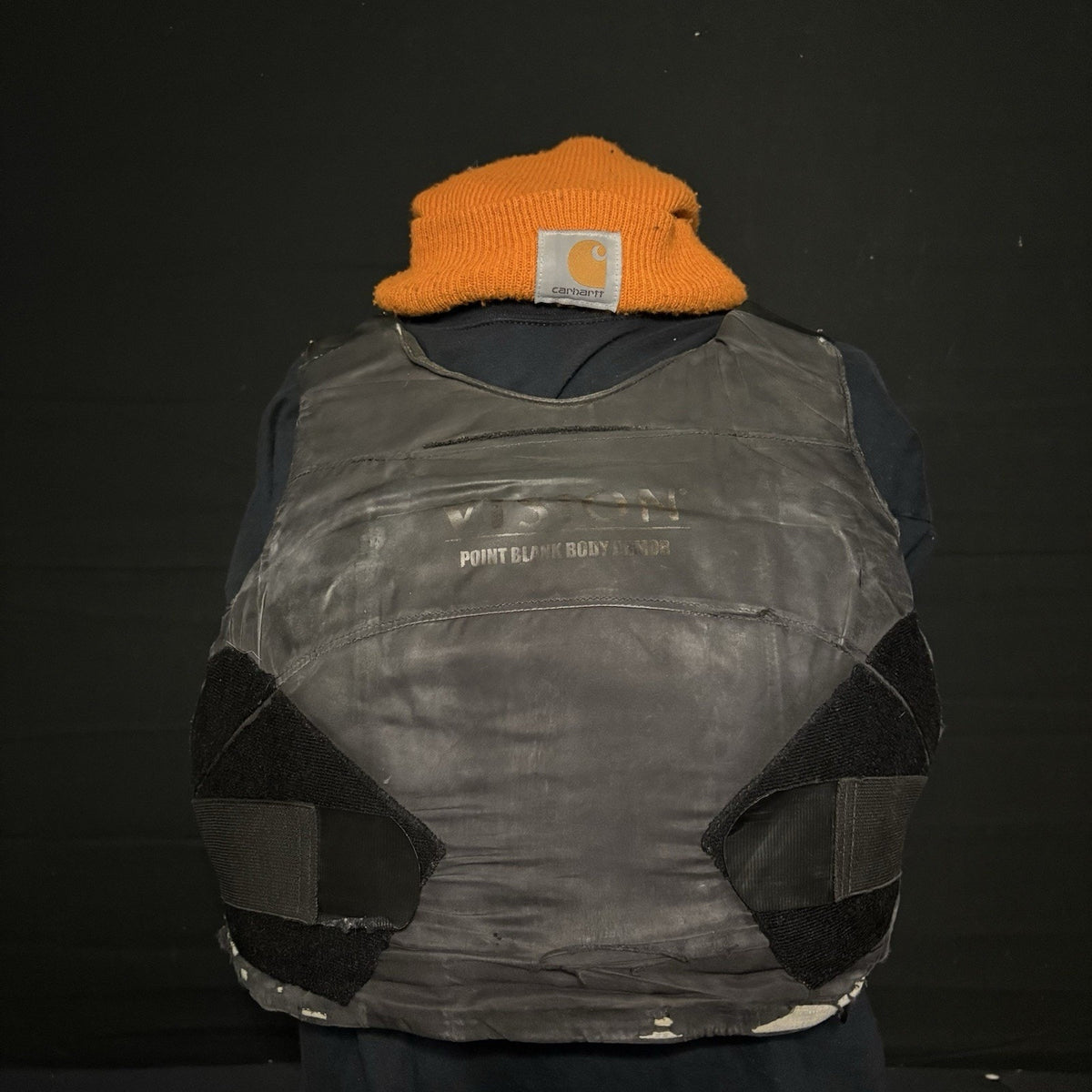 PB Ballistic Level 2 II Vest Size Small Concealable Vest w/ Trauma Plate