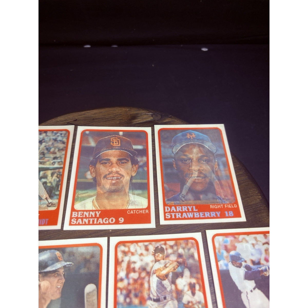 Vintage 1988 Hologram Sportflics (Lot of 7) Rare High Grade Card BO JACKSON