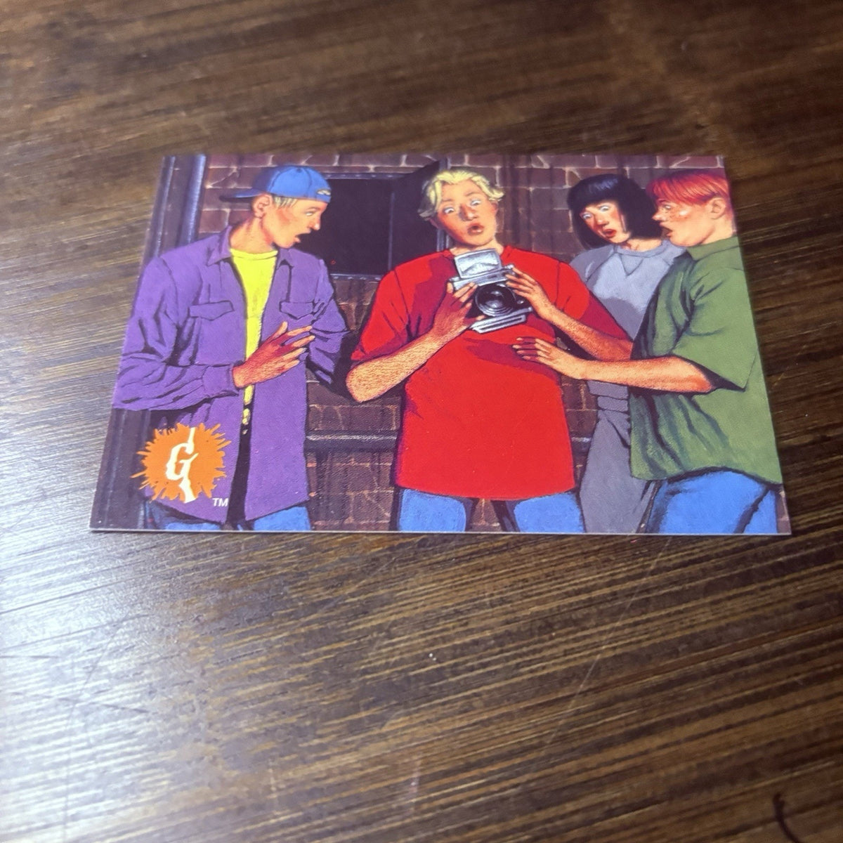 1996 Goosebumps Curious Camera #10 High Grade Topps Trading Card, See Photos
