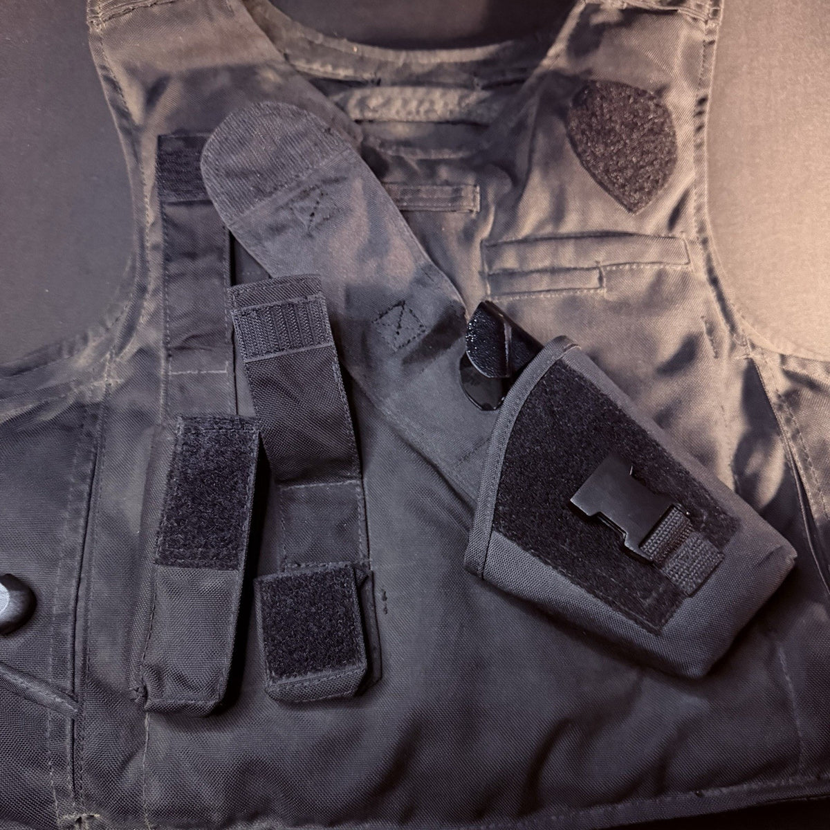 LCS 3A Vest Size Large Tactical Plate Carrier IIIA Ballistic Armor w/Holster