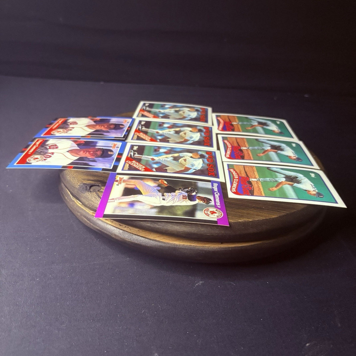 1987-1988 Roger Clemens (9) Card Lot, Topps & Donruss, #450, #280, #70, #51