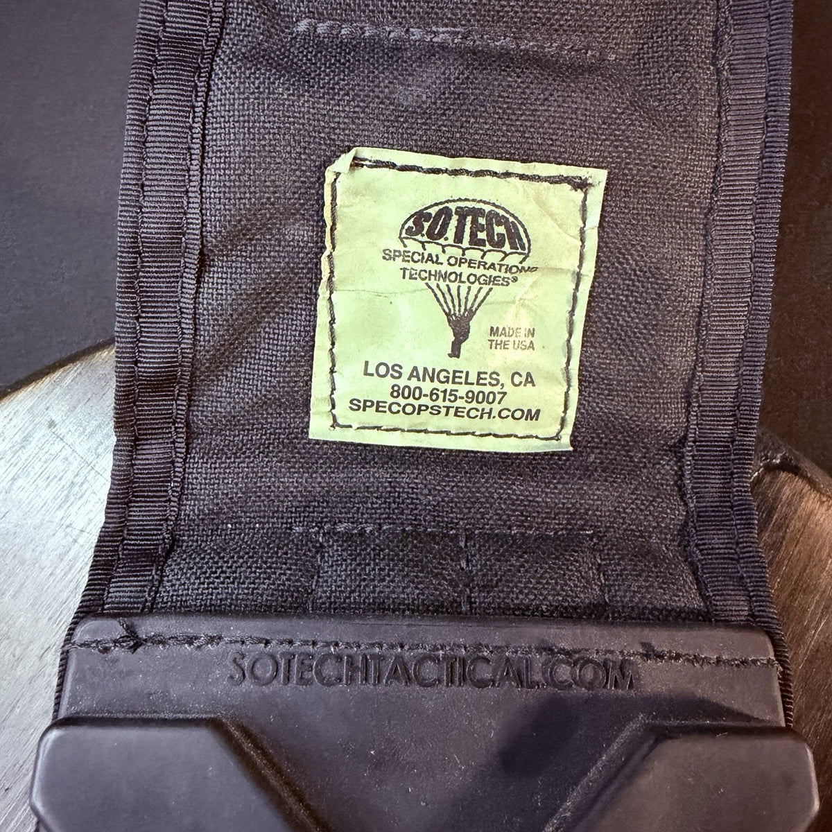 Special Operations Tech X26 / X26P MOLLE Holster Black Nylon