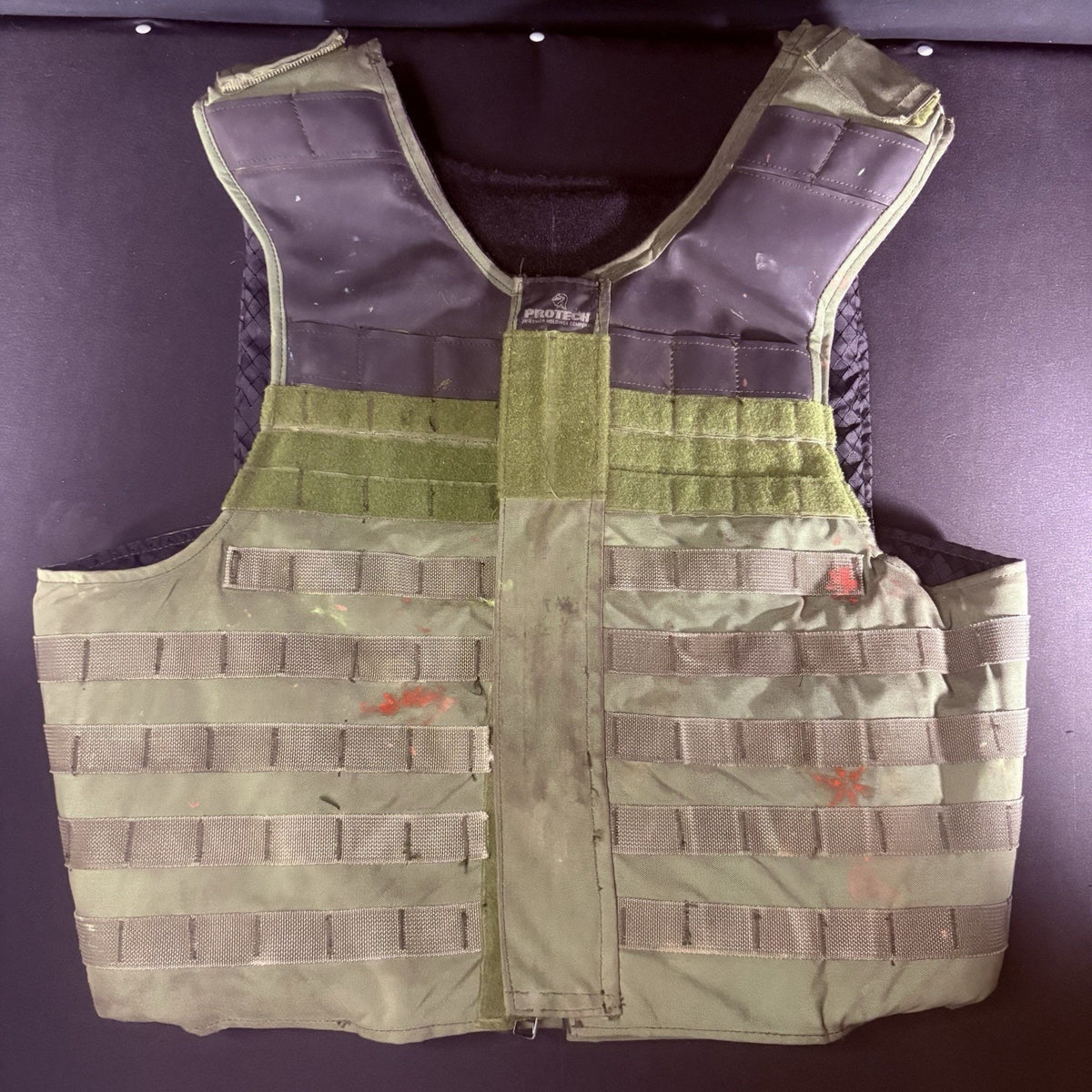 Protech 3A Tactical Carrier Size XL Vest Overlap Chest IIIA Shoulder Armor
