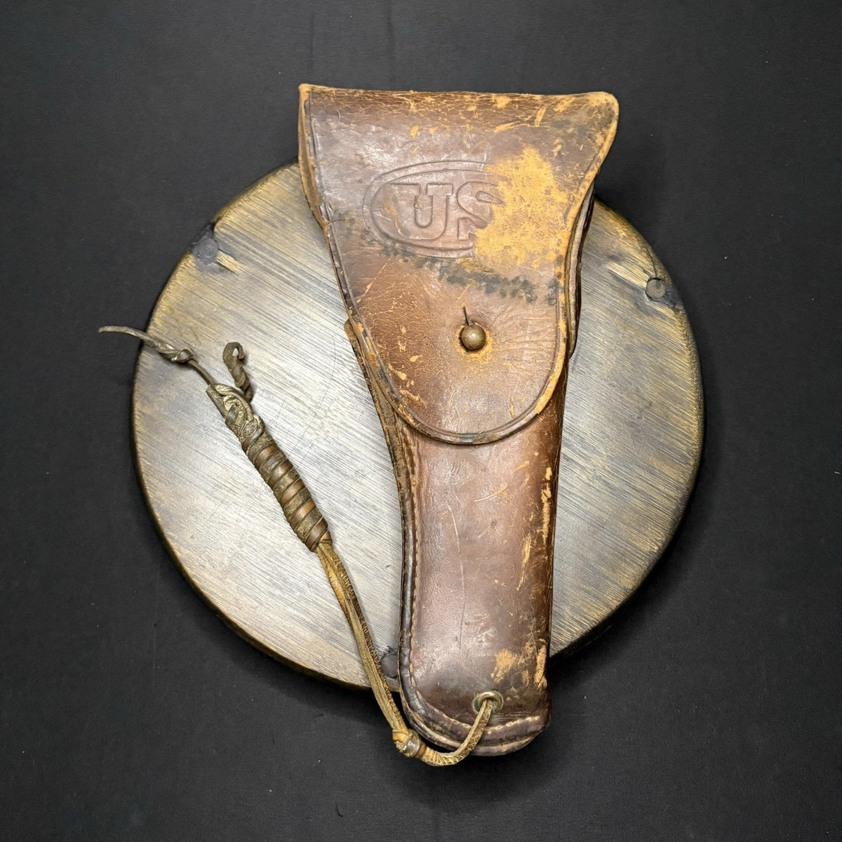 Boyt M1916 Holster US Military 1911 Marked 1942 Vintage Leather WWII