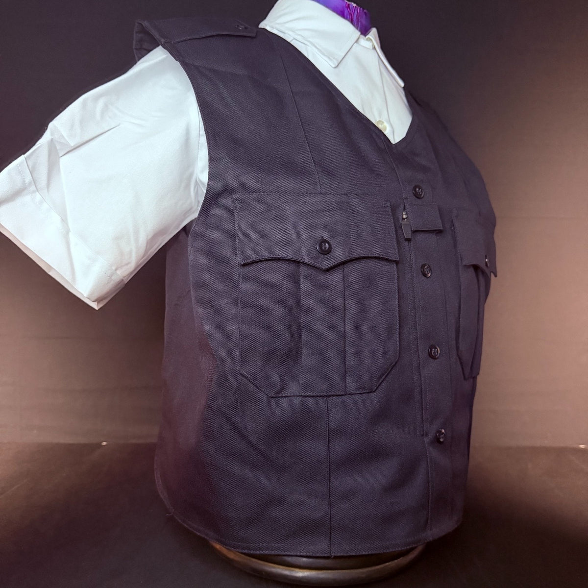 Elbeco BodyShield Tactical Armor Carrier Vest Size Large Regular Midnight Navy