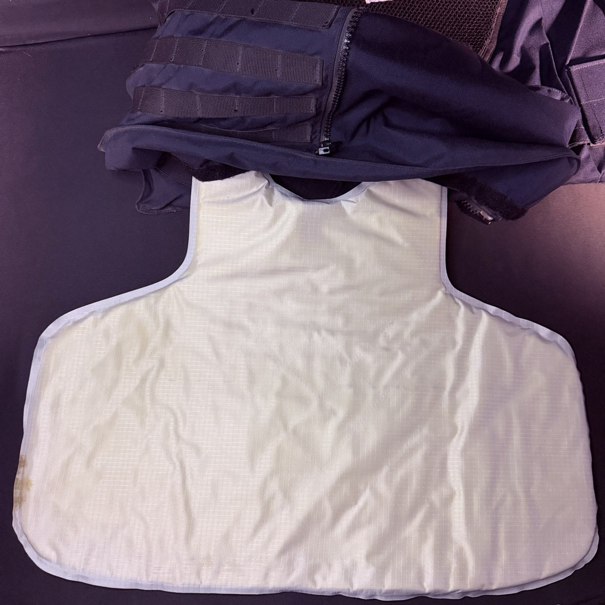 PB Tactical 3A Carrier Vest Size XL 52 Long Blue Ballistic IIIA w/Vented Padding