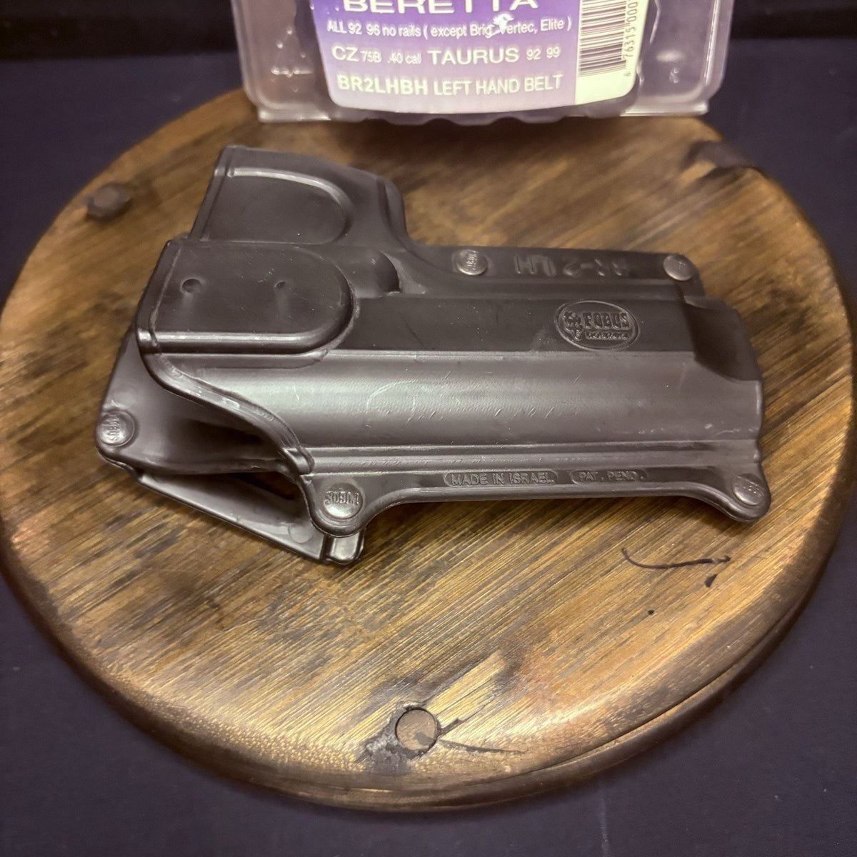 Fobus Belt Holster Beretta 92 Concealment BR2LH OWB LH CZ75b, Taurus 92,99