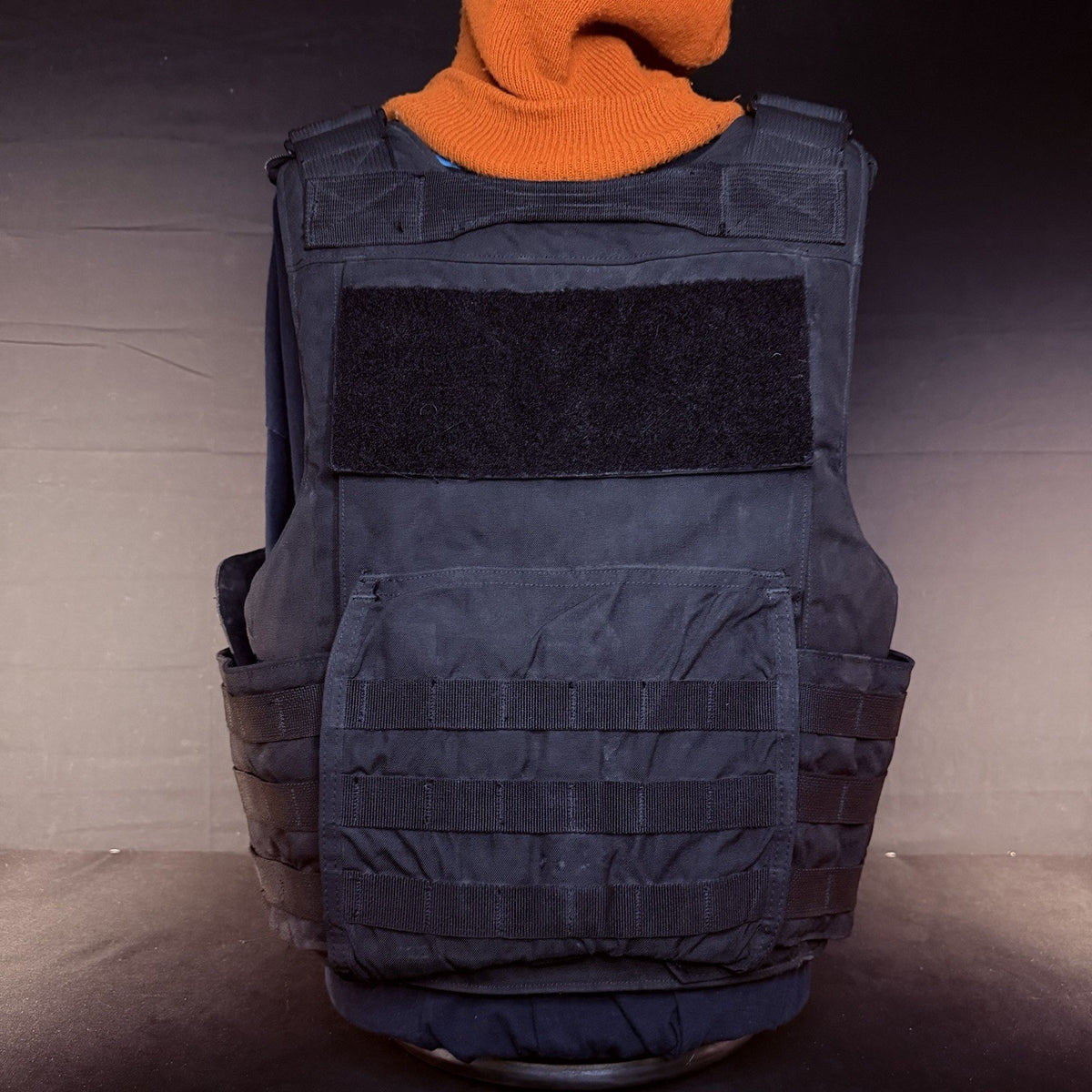 Armor Express Hard Core Tactical Carrier Vest Size XL Black MOLLE Padded