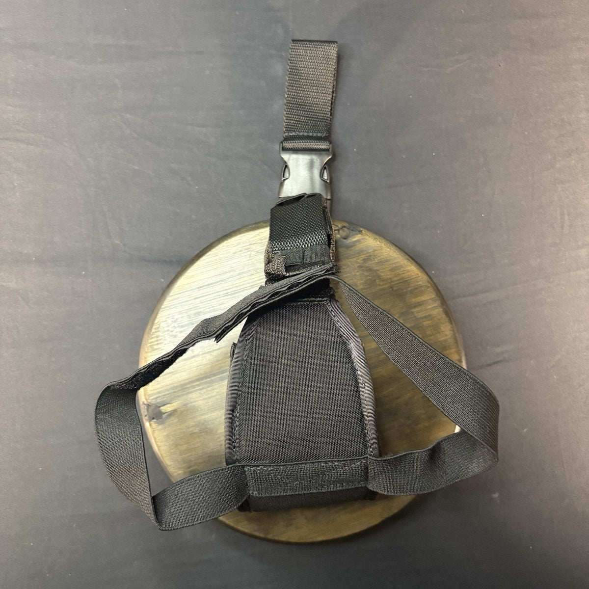 Drop Leg Holster For Large Item With Belt Loop, Strap, And Clip