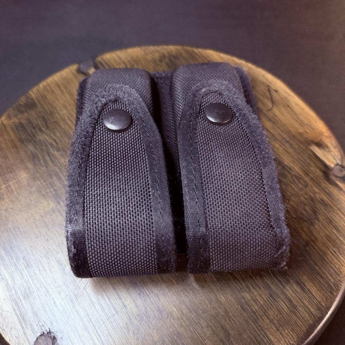 Gould & Goodrich Double Magazine Pouch Size 10mm .45 ACP Double Stack Nylon
