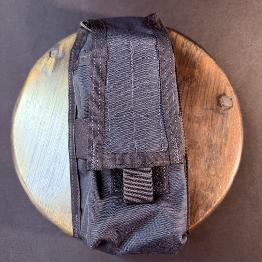 MOLLE Radio Pouch Tactical Blue Nylon Made In USA Two Way Radio Holder Carrier