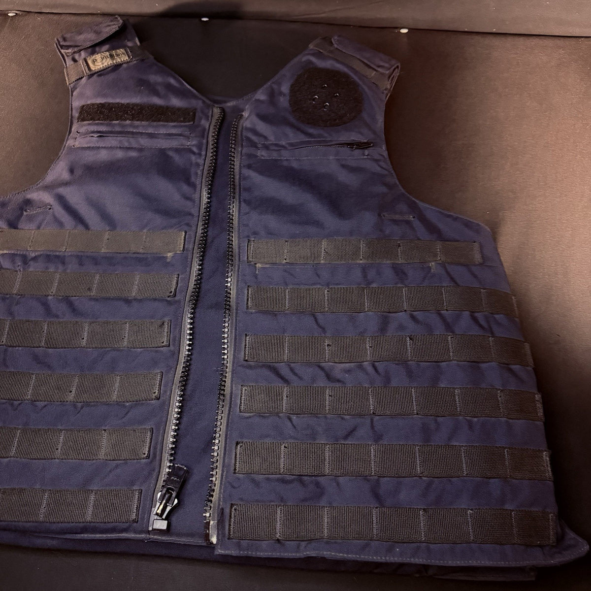 PB Tactical 3A Carrier Vest Size XL 52 Long Blue Ballistic IIIA w/Vented Padding