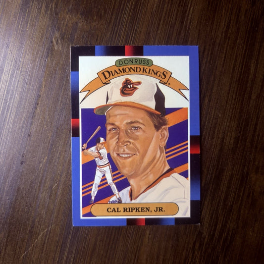 1988 Donruss Cal Ripken JR Error Diamond Kings#26 Card Multiple Error See Photos