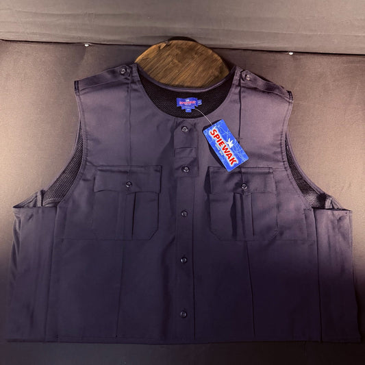 Spiewak Tactical Armor Carrier Vest Size 2XL Regular Dark Navy Mic Tab Duty Vest