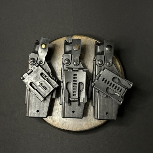 Blade-Tech X26 Taser Holster Right Hand W/ Snap Hood Duty Tactical (Lot Of 3)