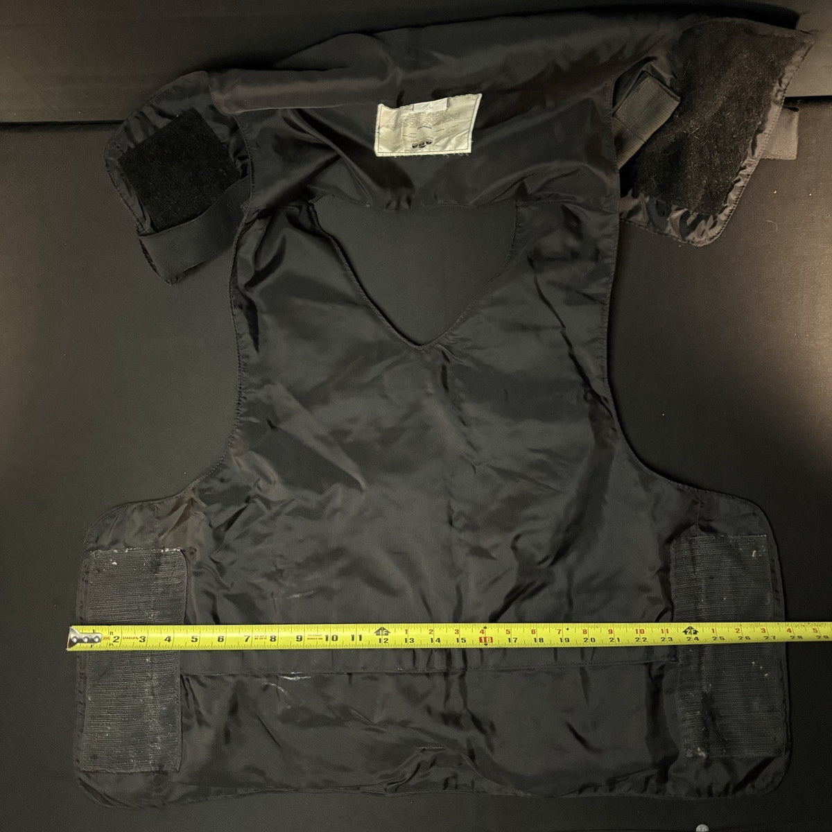 ABA Tactical Plate Carrier Vest Size XL Black With Pouches
