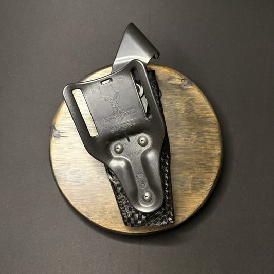 Safariland GLOCK 20/ 21 Duty Holster LH 6360 ALS/SLS Leather, Level 3 Retention